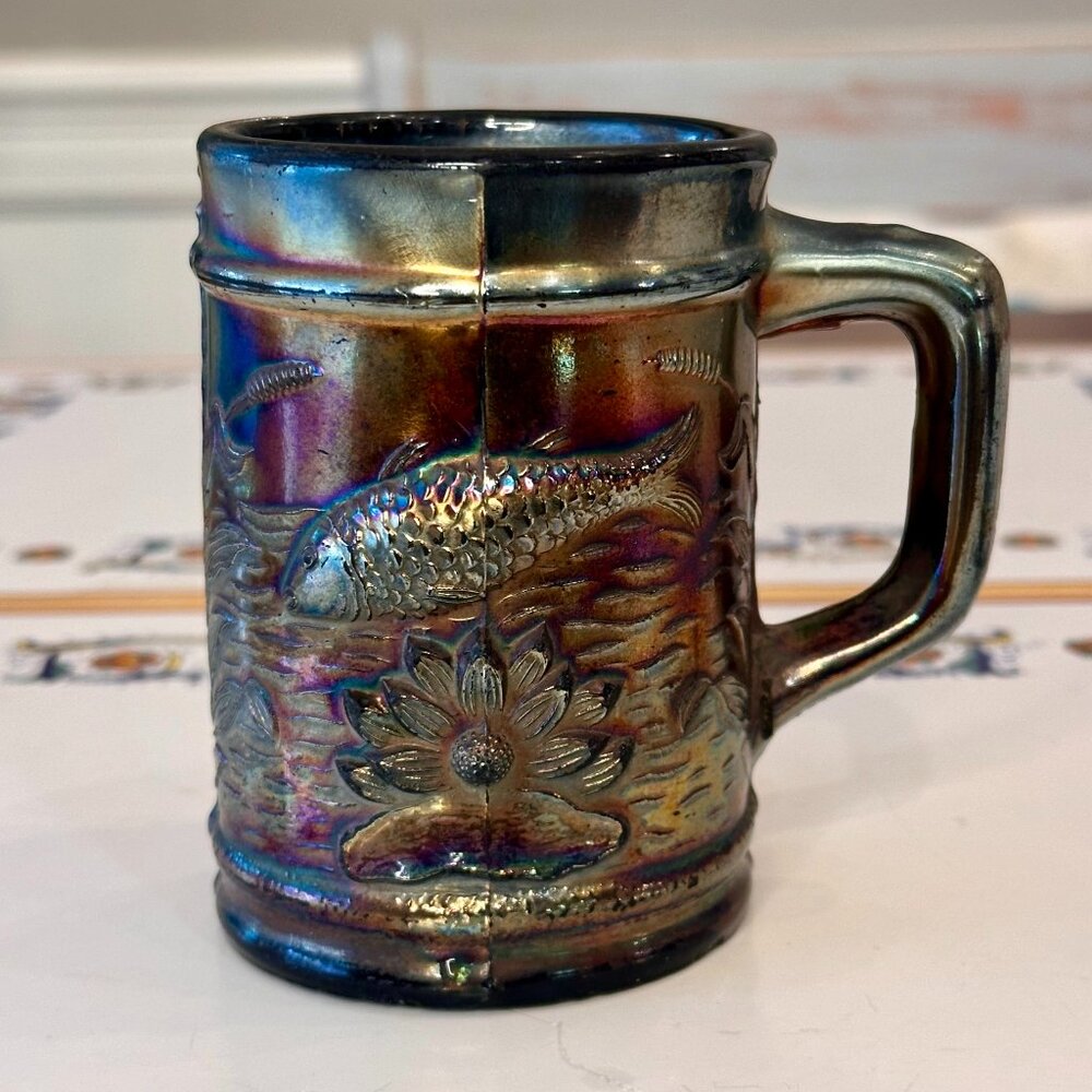 vintage Dugan Fisherman's Mug
